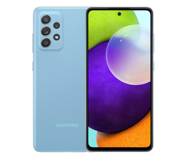SAMSUNG Galaxy A52 Niebieski (A525F) - 614995 - zdjęcie